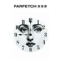 Fornasetti face clock printed disc FARFETCH Fat Chic