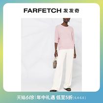 Lady Peserico Bright Sheet Adorned With 50% Sleeves Knit Blouse FARFETCH Hair Chic