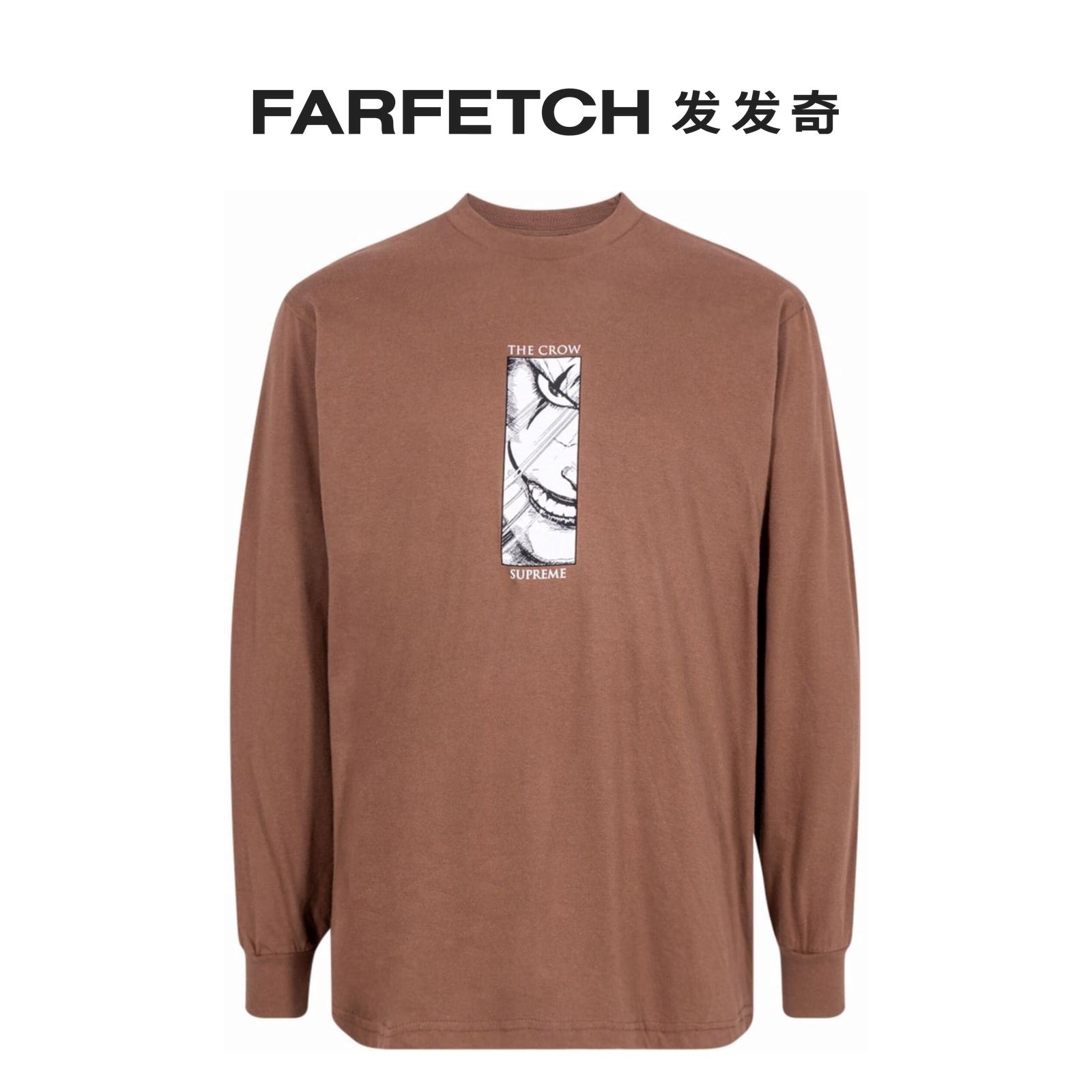 Supreme男女通用The Crow FW21 卫衣FARFETCH发发奇