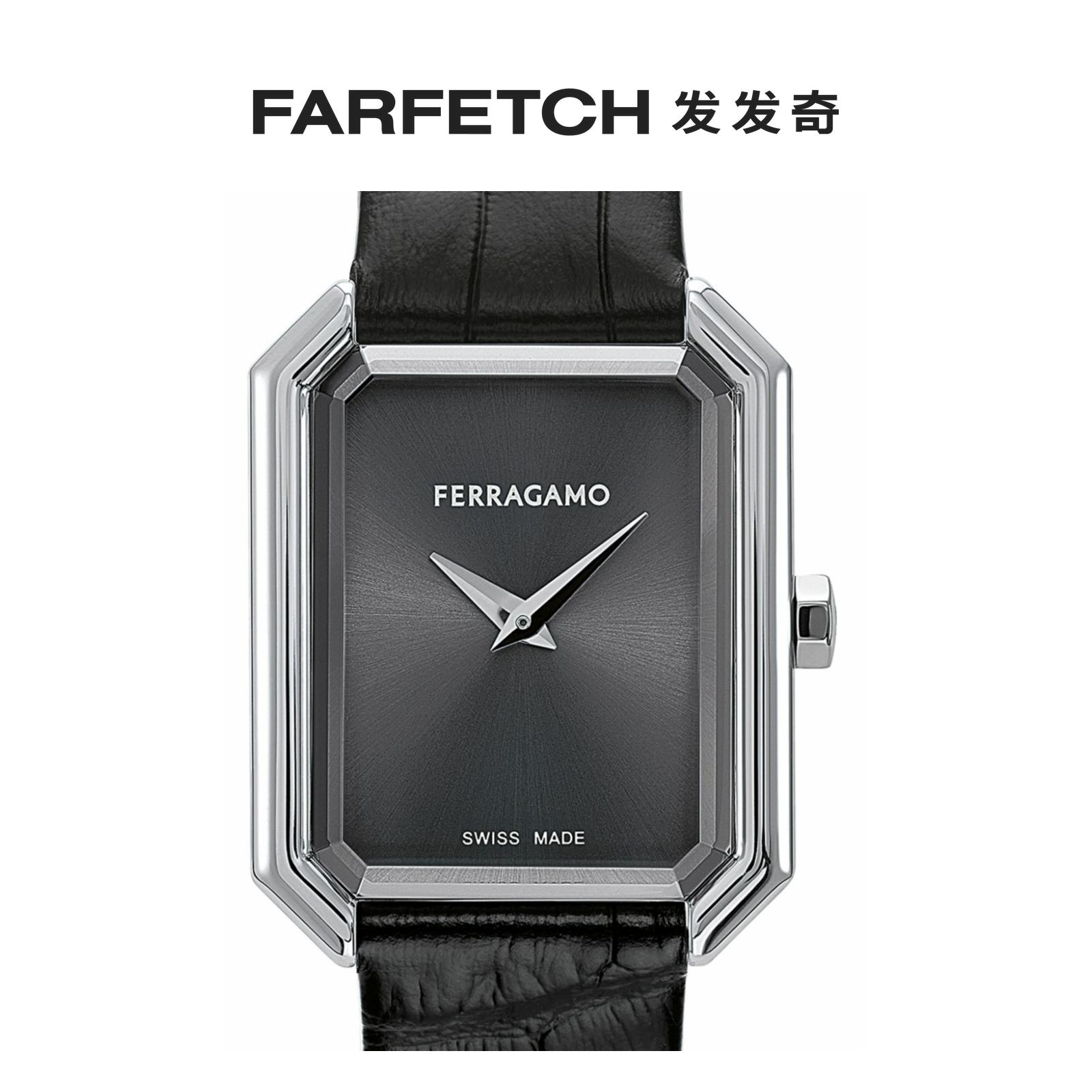 Salvatore Ferragamo菲拉格慕女士Crystal Tank 33.5毫米腕表 - 图0