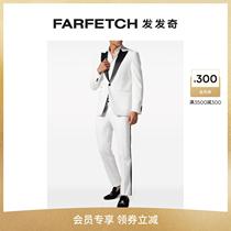 Philipp Plein mens single row of buttoned suit FIARFECH hair chic