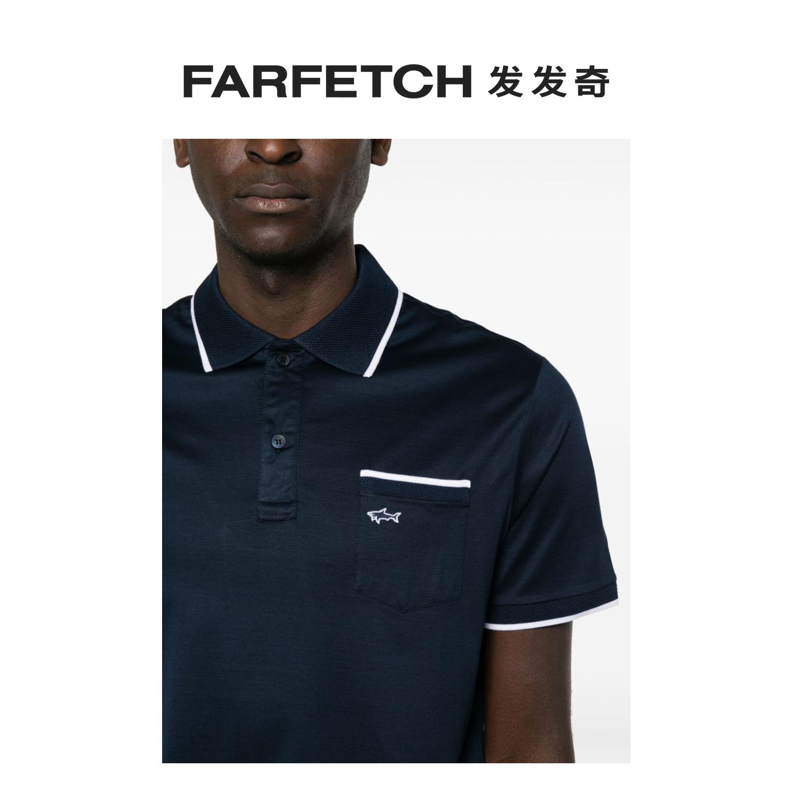 Paul & Shark男士logo刺绣polo衫FARFETCH发发奇 - 图3