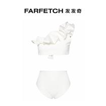 Lady Maygel Coronel Meryl single shoulder bikini suit FARFETCH Fat Chic