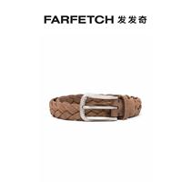 Brunello Cucinelli childrens Hemp Braid Corinelli Leather Belt FARFETCH Hair Chic Hair Wonder