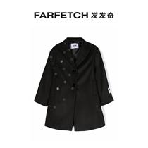 Msgm child clothing stars with flower winewear jacket FARFETCH Fat Chic