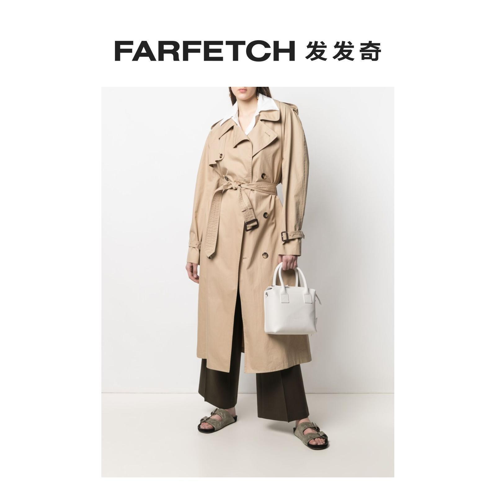 [Final Sale]Marsell女士logo压纹皮质手提包FARFETCH发发奇 - 图0