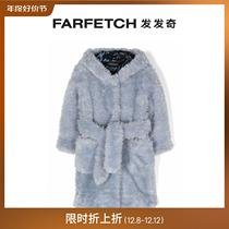 Discount] Emporio Armani Amari Costume Artificial Leather Grass Bouquet Waist Windcoat Hair Chic