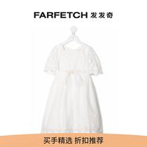 Patachou child dress lace sub-layer elastic plexant dress FARFETCH hair chic