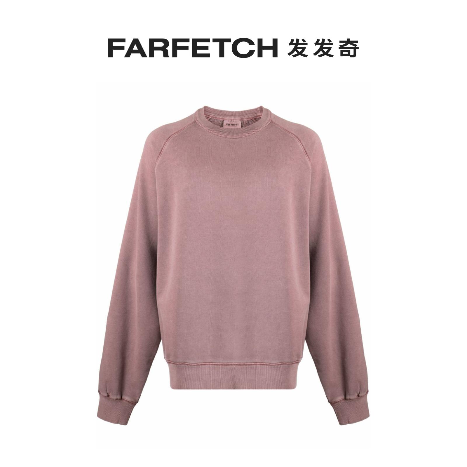 Carhartt Wip男士W' Taos 成衣染棉卫衣FARFETCH发发奇 - 图0