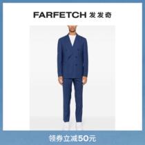 Tagliatore mens striped tip double-row buttoned suit suit FARFETCH Hair chic