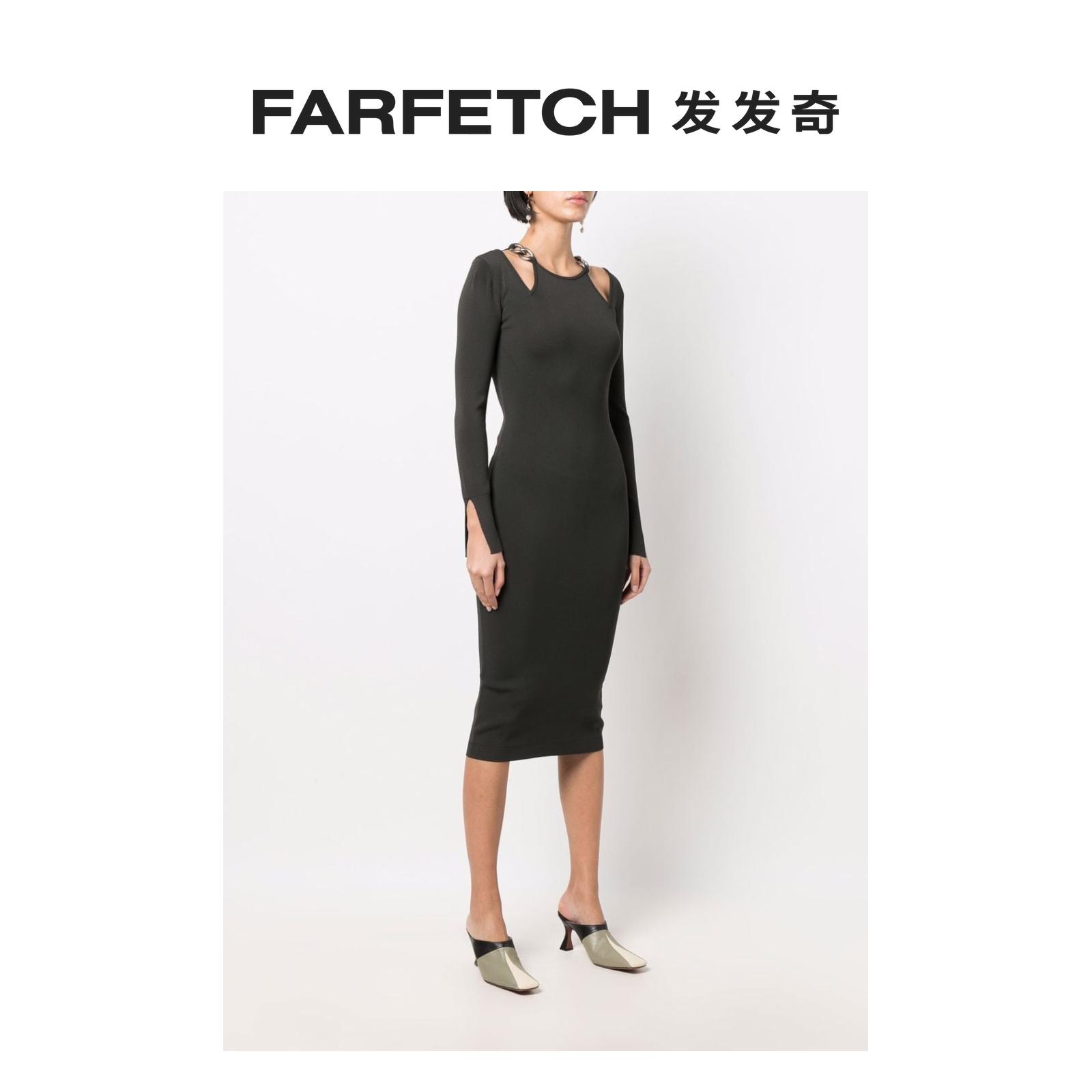 Patrizia Pepe女士镂空贴身连衣裙FARFETCH发发奇-图1