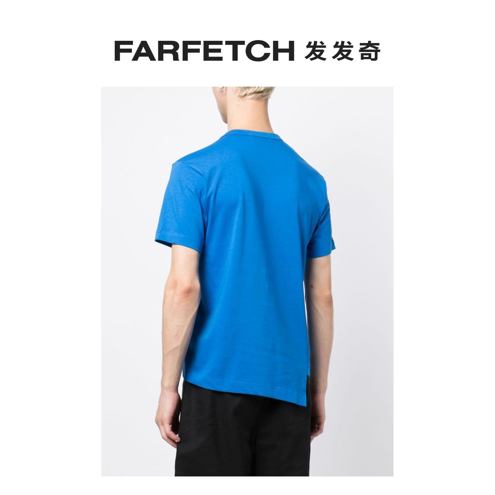 Comme Des Garcons Shirt男士x Lacoste 不对称T恤FARFETCH发发奇 - 图2