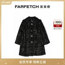 Lapin House childrens clothing single row of coarse flowers and the coat FARFETCH sends chic