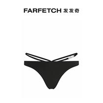 Ms. Karl Lagerfeld Mrs. Karl DNA Sign strap bikini triangle pants hair chic