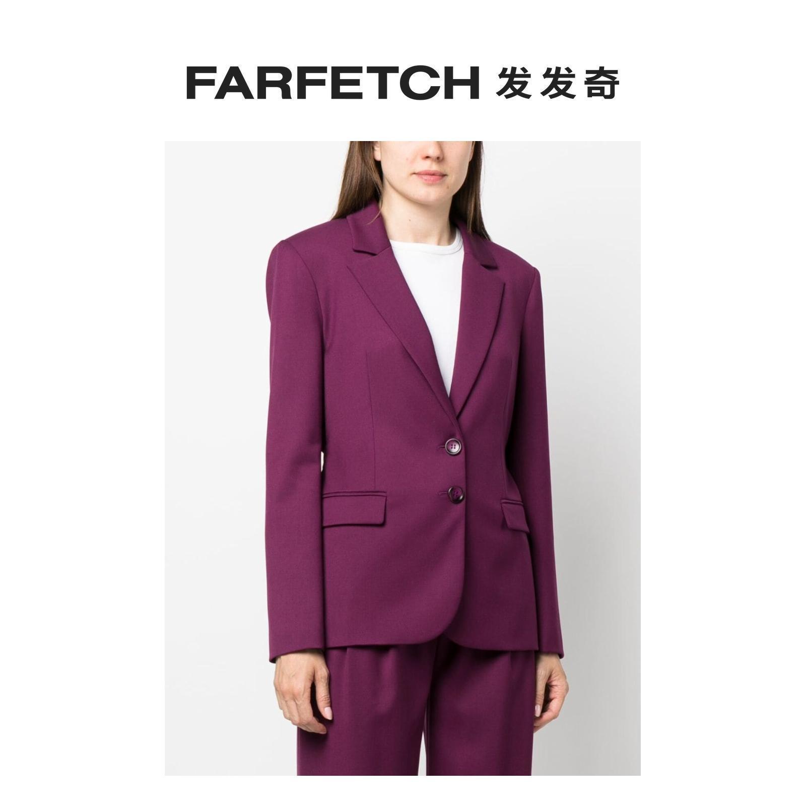 [Final Sale]Patrizia Pepe女士双扣高领西装夹克FARFETCH发发奇-图1