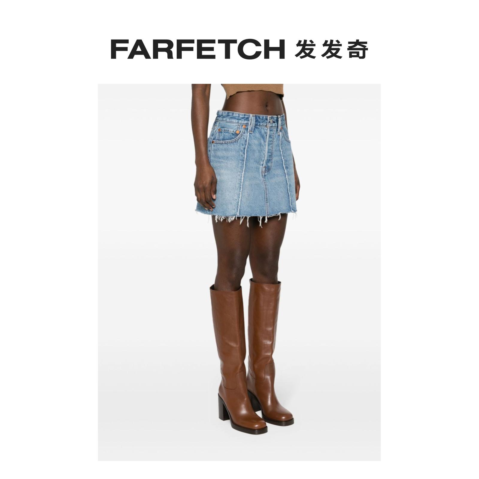 Levi'S李维斯女士Icon 牛仔半身裙FARFETCH发发奇 - 图1