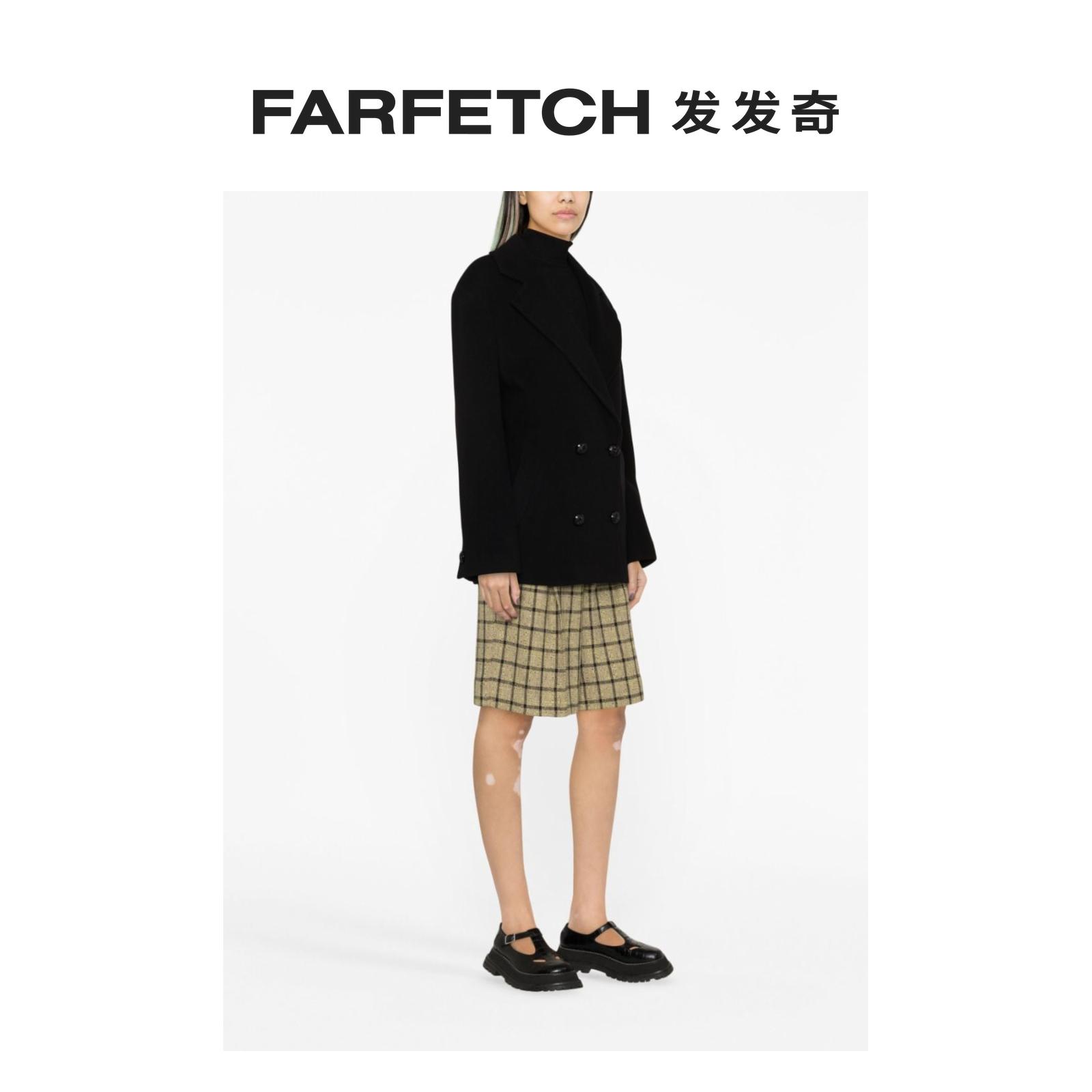 Msgm女士双排扣西装夹克FARFETCH发发奇 - 图1