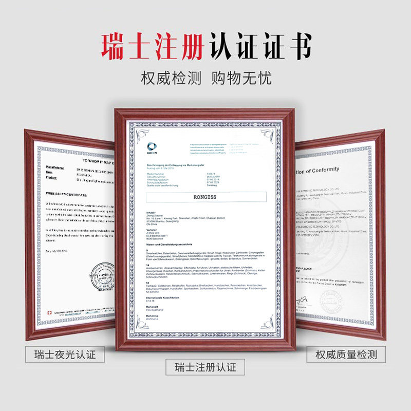 黄金色男士瑞士全自动机械表机芯 rongiss国产腕表