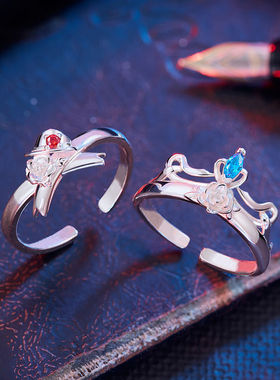 新款文豪野犬戒指动漫系列饰品