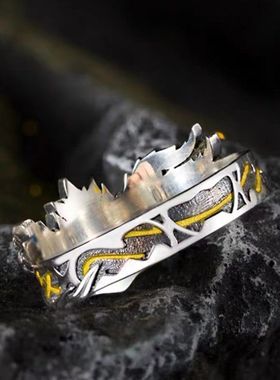 周边吞噬星空金角巨兽罗峰戒指