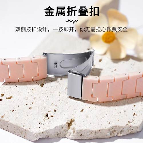 适用于华为儿童5xpro手表4pro表带4X新耀钛纤维腕带电话3Pro超能 - 图1