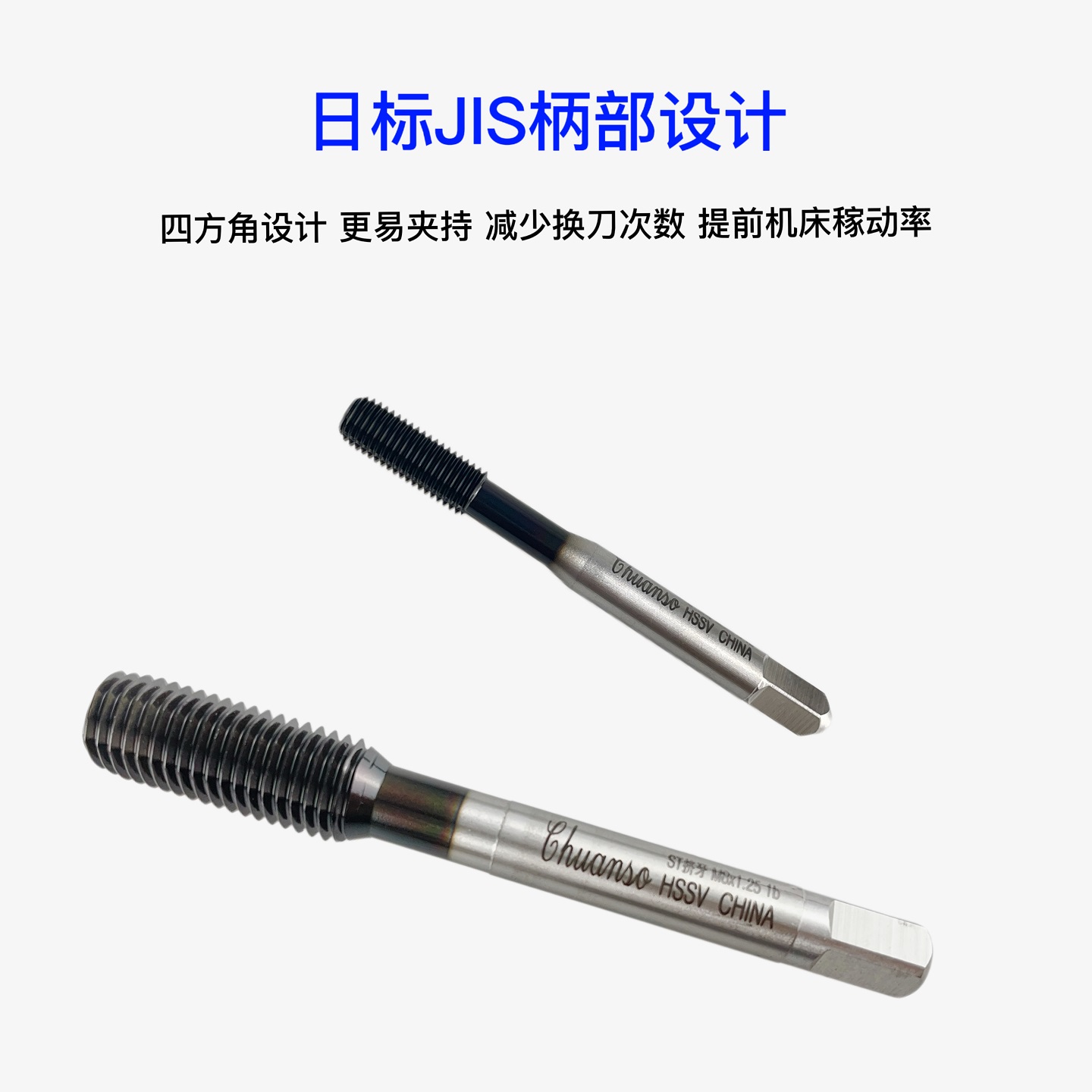 ST牙套挤压丝锥DCL涂层钢丝牙套专用挤牙螺纹护套ST2~ST8机用丝攻 - 图3