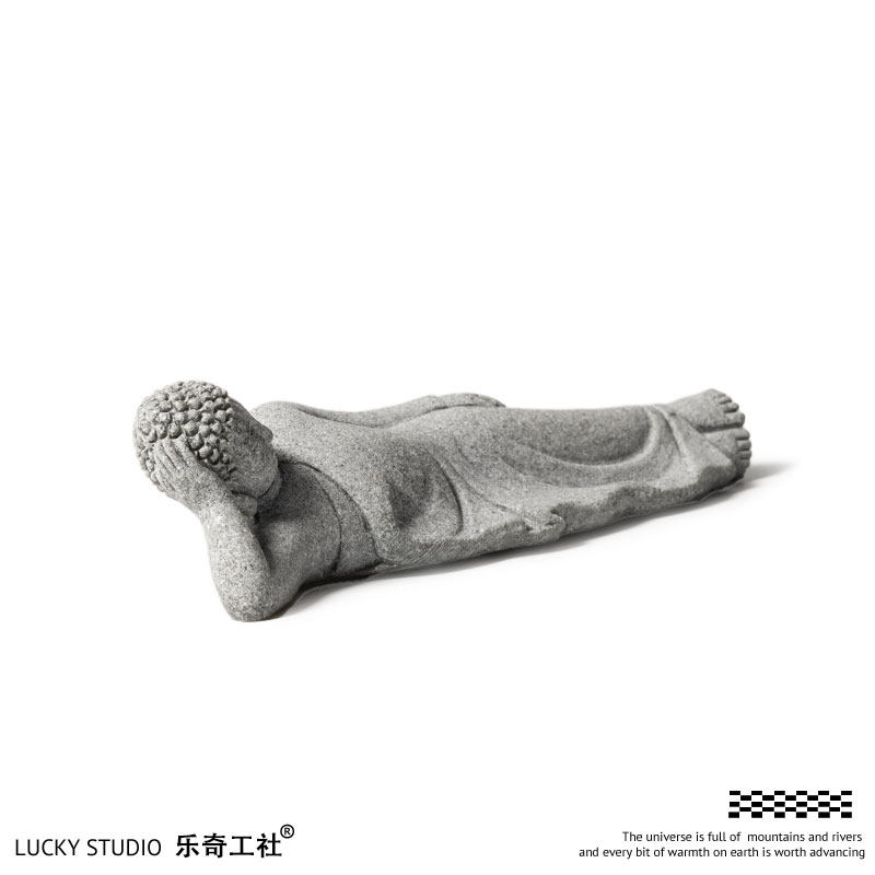 「无聊了 看一看小卧佛摆件」创意阳台盆景装饰微观造景摆件礼物,淘宝优惠券,粉丝福利购,淘宝优惠卷