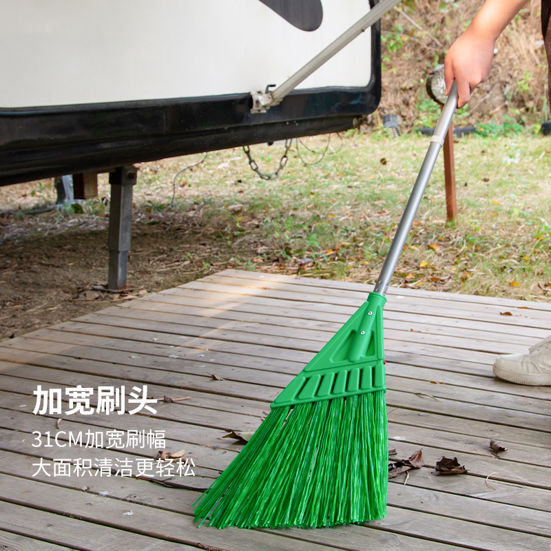 户外环卫硬毛斜角大扫把庭院扫把单个扫院子后花园草坪枯树叶扫帚 - 图3