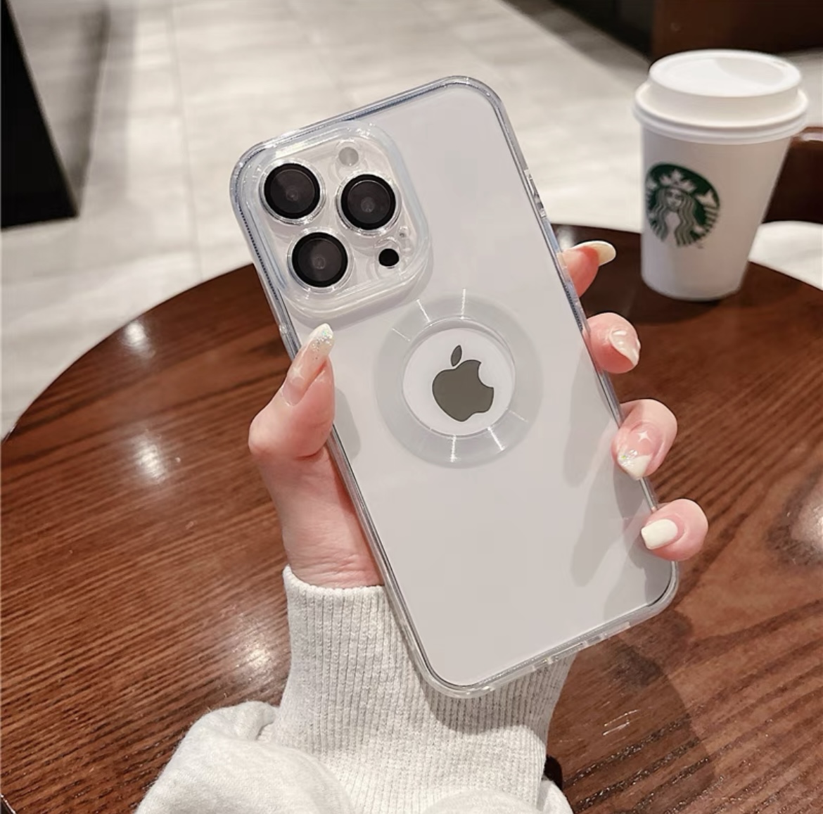 适用苹果14手机壳13新款iPhone12自带镜头膜11Pro透明x/xr/7p防摔-图3