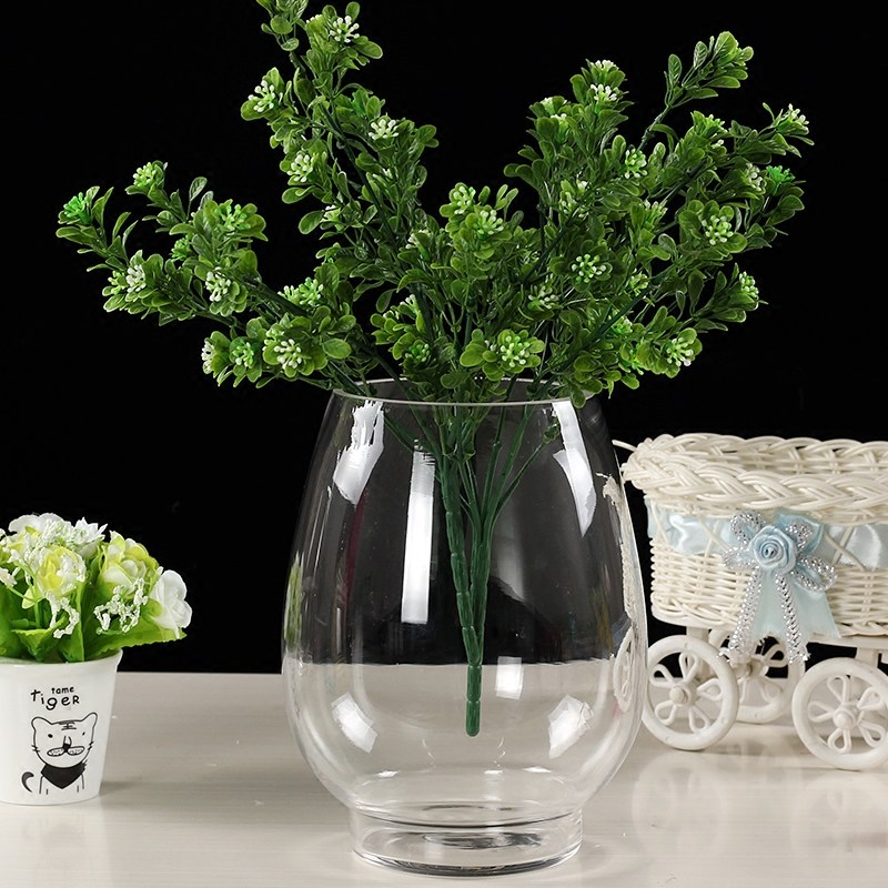 水培绿萝玻璃花瓶 恐龙蛋多肉水养植物透明插花花器客厅装饰摆件,淘宝优惠券,粉丝福利购,淘宝优惠卷