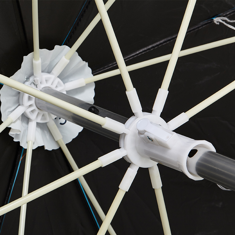 戴威营钓鱼伞三折叠大钓伞万向防雨遮阳加厚短节便携超轻沙滩伞 - 图2