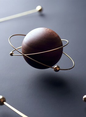 度仓生活小行星扩香木车载香水空B调出风口扩香器汽车创意装饰摆