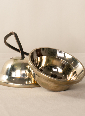 梵木果尼泊尔进口圆月碰铃丁夏声音清脆打坐唤醒瑜伽铃