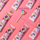 Disney Strawberry Bear Double Flavor Lollipops Children's Day Kindergarten Children's Snacks Candies Wholesale Wedding Candies