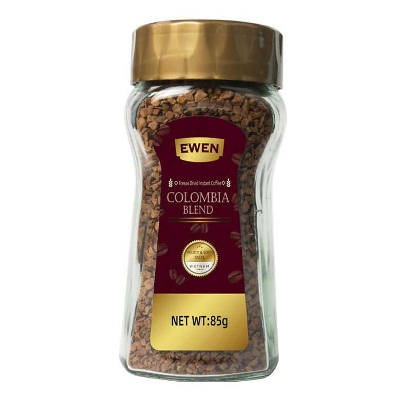 EWEN意文馥香冻干速溶咖啡85g纯黑咖啡粉冻干速溶罐装美式咖啡,淘宝优惠券,粉丝福利购,淘宝优惠卷
