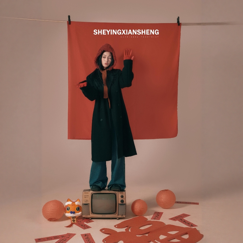 马年开门红布置新年氛围感拍照道具创意喜庆出片打卡神器2026贺年 - 图0