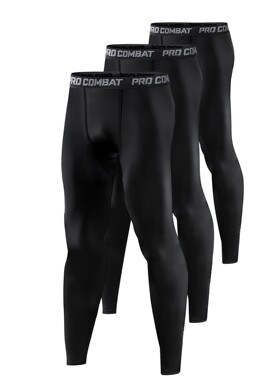 High-Performance Men's Compression Leggings Fitness Workout