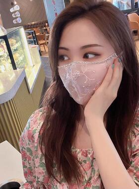 口罩直播不露脸面具女