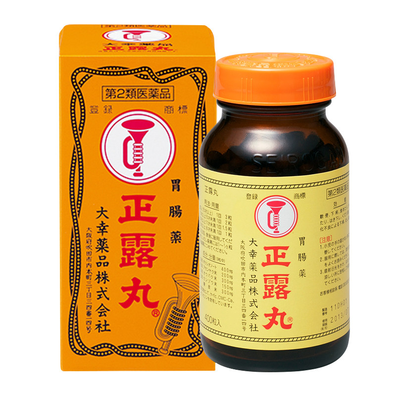 日本进口喇叭牌正露400粒整肠丸 华润堂Healthy海外国际肠胃用药