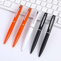 Business Office Metal Ballpoint Pen Rotary Oily Pen Customizable advertising gift Pen minimalist ballpoint pen