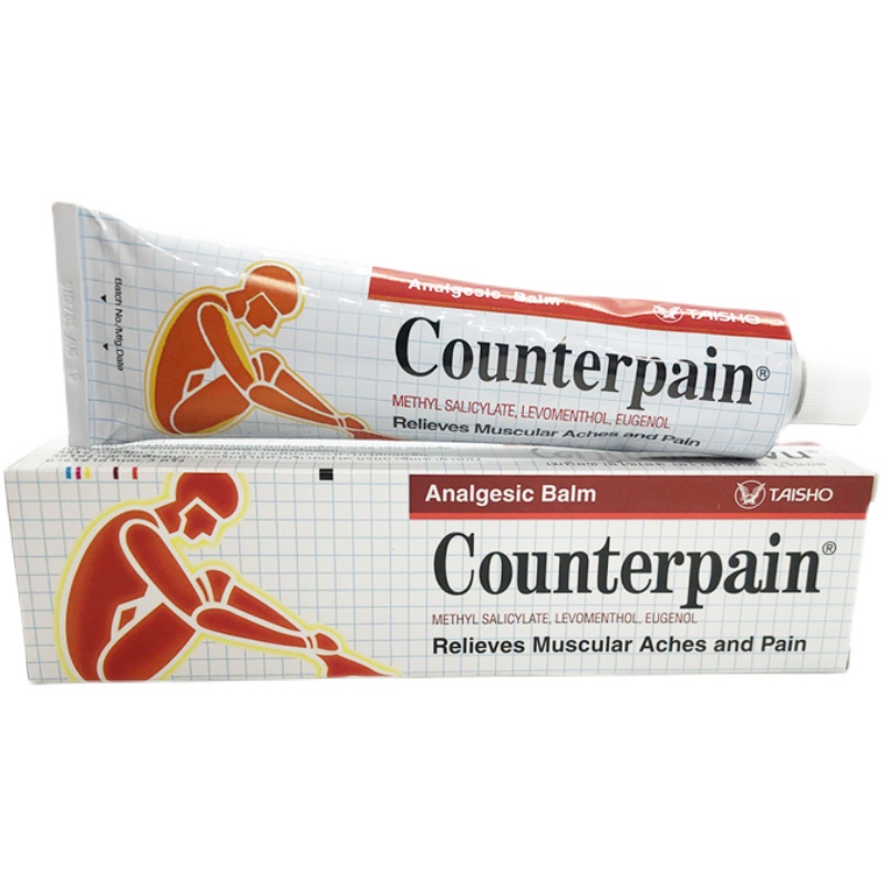 【现货速发】Counterpain酸痛温热型120g泰国肌肉按摩膏红色正品-图3