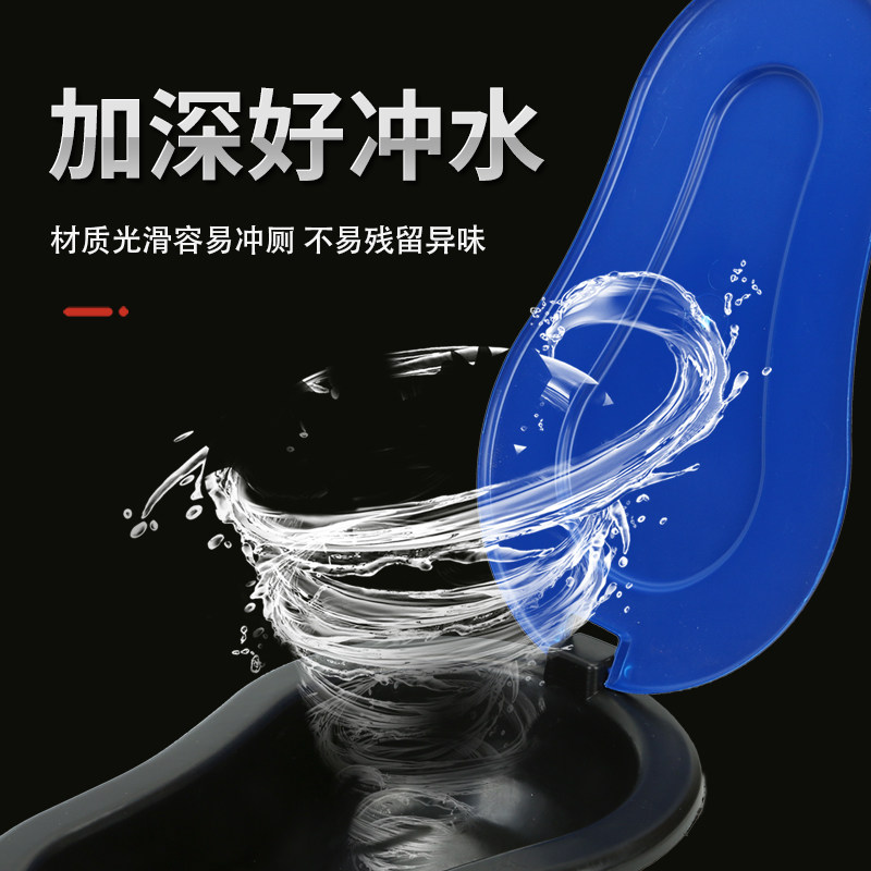 简易马桶装修临时蹲便器家装用马桶一次性工地专用塑料坐便器便盆