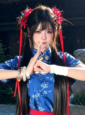武林天骄！红色彼岸花飘带发簪