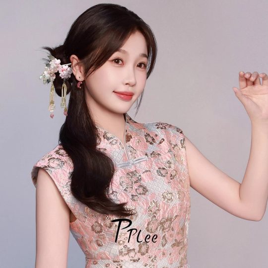 酥荣棠春~虞书欣同款新中式花朵流苏发簪旗袍汉服步摇发钗旅行簪