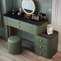 Nordic Solid Wood Rock Board Dresser Integrated Cabinet Superior Makeup Table Bedroom Home Makeup Table Combination Suit Dresser