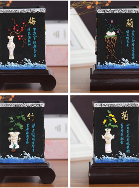 办公桌笔筒办公室摆件毕业礼品送老师实用同学聚会纪念品创意定制