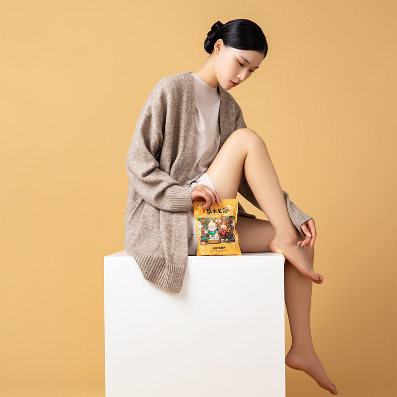 万邦汉方艾草生姜泡脚包冬季草本足浴粉包男女洗脚泡脚粉30包/袋