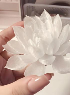 出片道具掌心莲花灯中式禅意古风