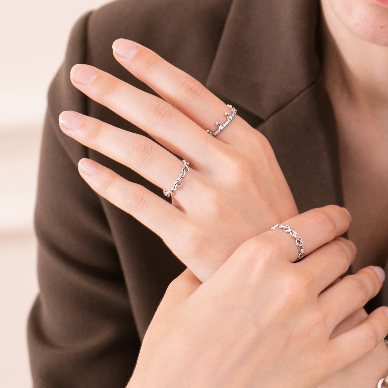 pandora潘多拉爱心 CHUMET海外戒指/指环