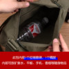 Men's Nylon Canvas Large Capacity Crossbody Dumpling Bag